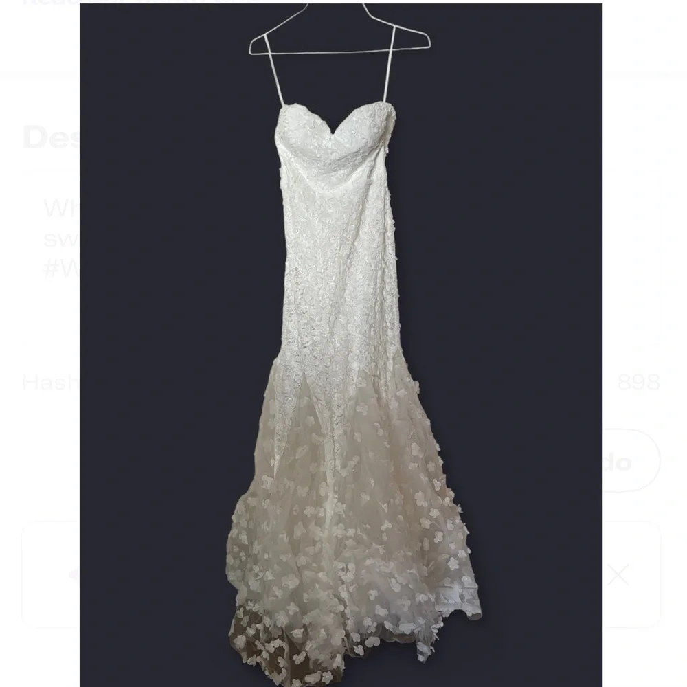 Fashion Nova Strapless White Dress - Picture 4 of 4